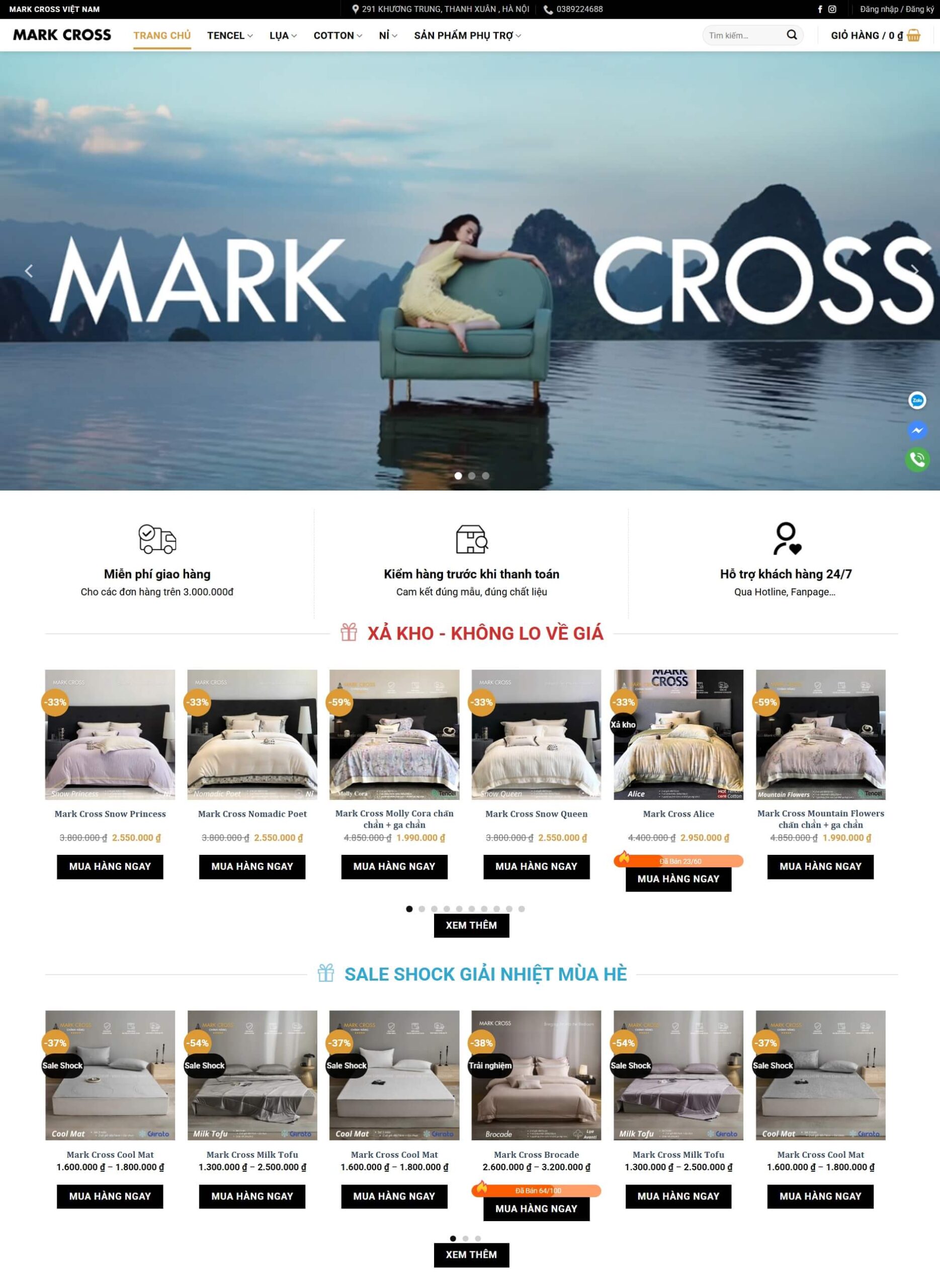 Theme WordPress Nội Thất Giường Ngủ