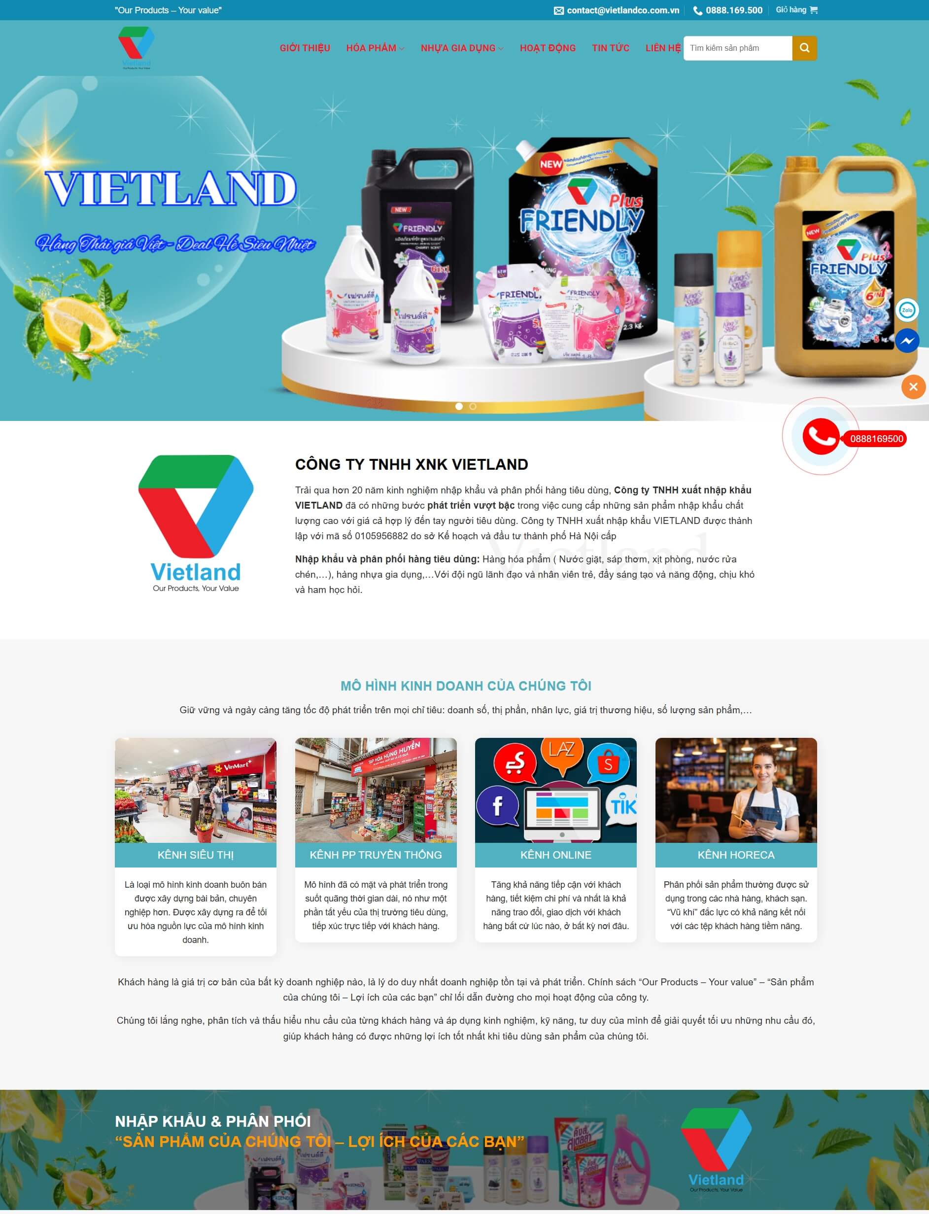 Theme WordPress Hàng tiêu dùng