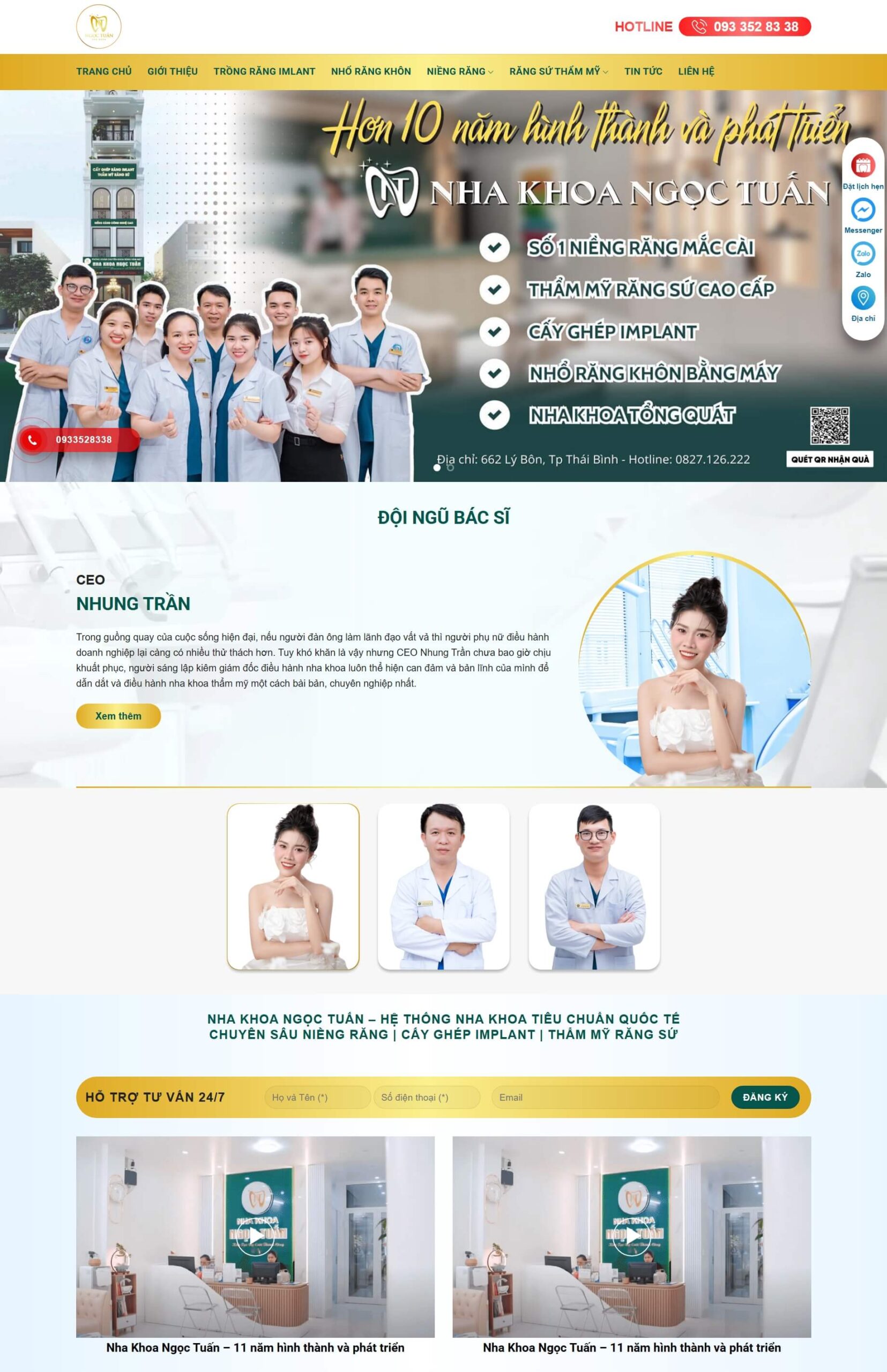 Theme WordPress Nha Khoa