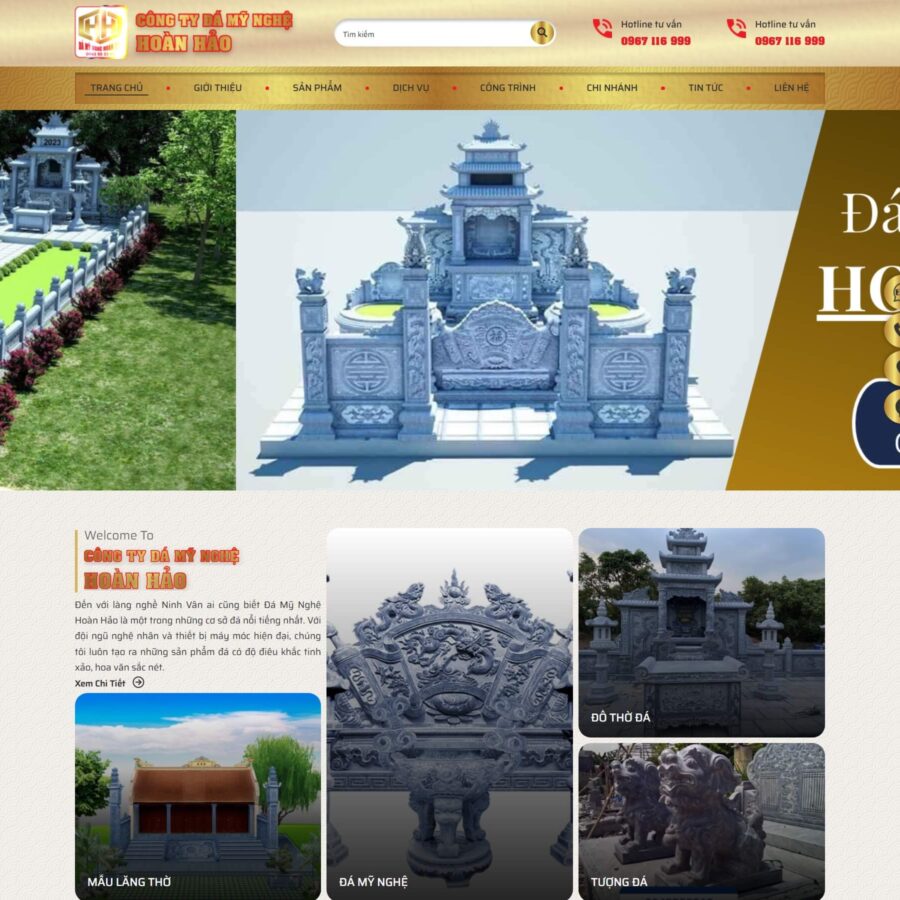 Theme WordPress đá mỹ nghệ 02