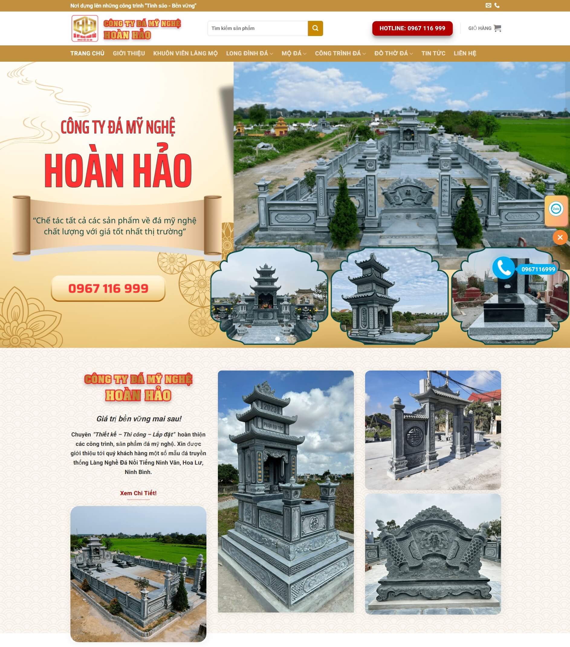 Theme WordPress đá mỹ nghệ 10