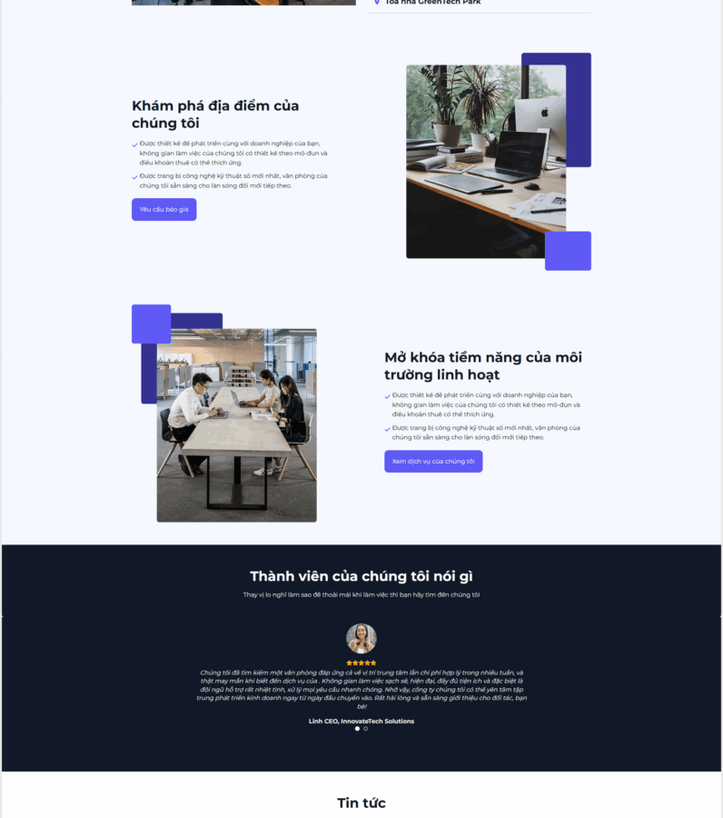 Dịch vụ cho thuê văn phòng