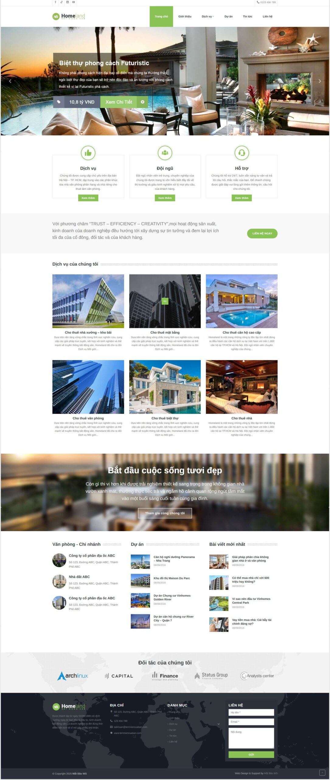 Bất động sản Homeland